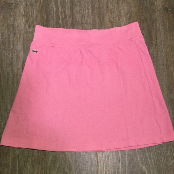 Lacoste Pink Cotton Veronica Skirt 6 - Picture 1 of 7
